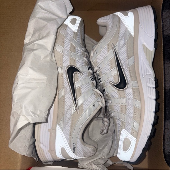 Nike Women's Size 8 P-6000 (FQ2767 100) Sneaker Trainer Light Orewood Brown NWT - Picture 6 of 7